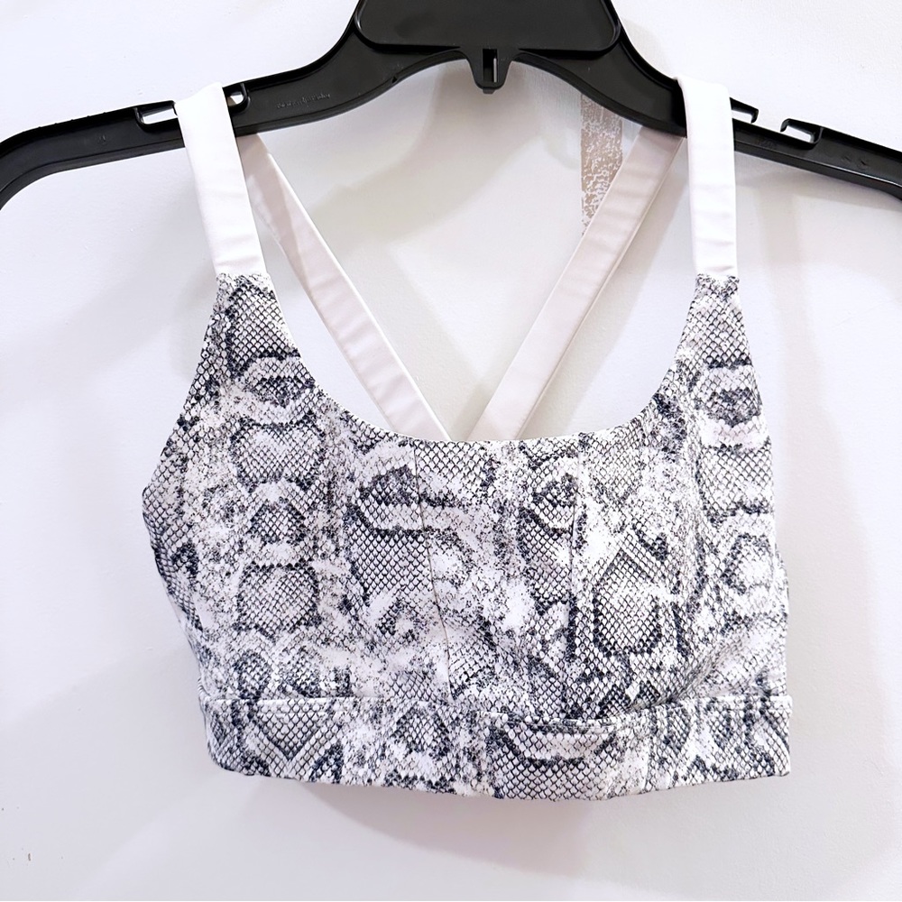 SOLD! SoulCycle leopard print sports bra. Size XS.